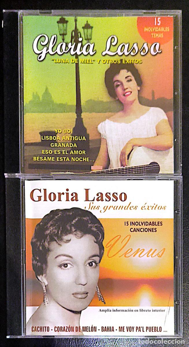 CDs de m&uacute;sica: GLORIA LASSO (GRANDES EXITOS) 2 CDs 2005 - Foto 3