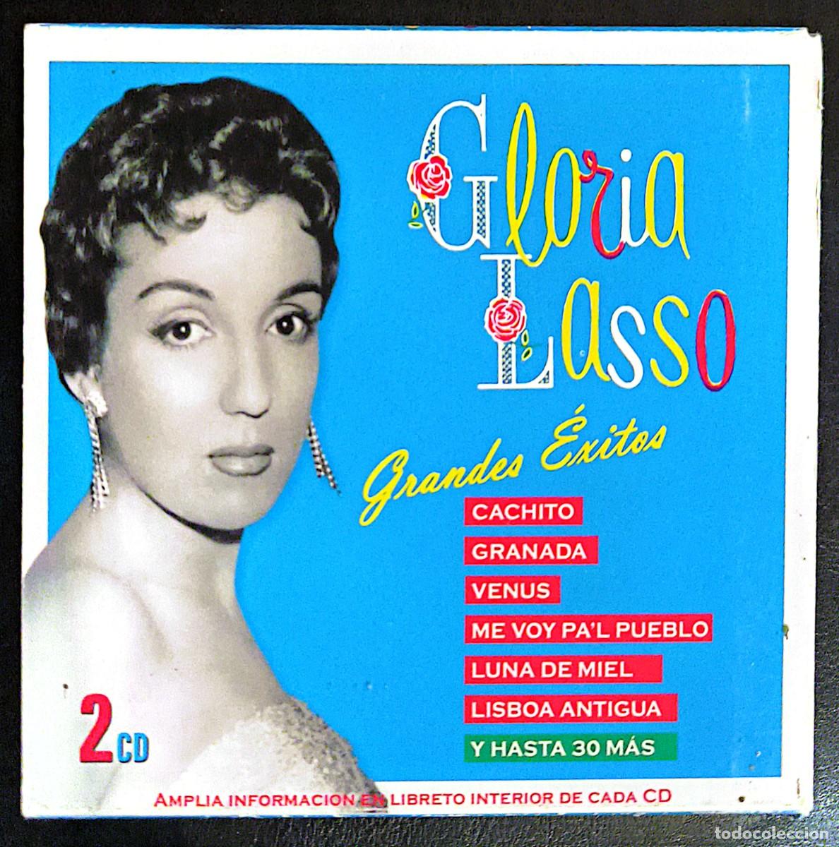 CDs de m&uacute;sica: GLORIA LASSO (GRANDES EXITOS) 2 CDs 2005 - Foto 1