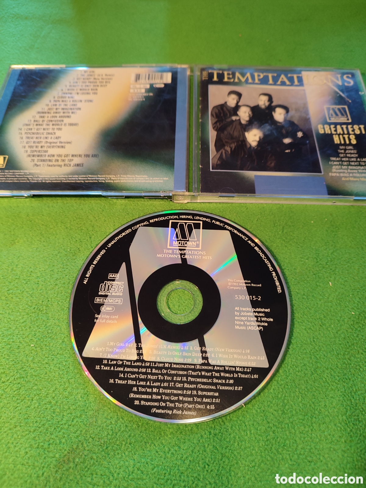 CDs de m&uacute;sica: The Temptations - Greatest hits - Foto 2