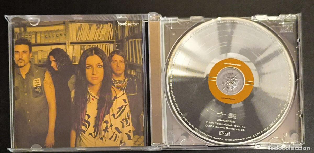 CDs de m&uacute;sica: EFECTO MARIPOSA (EFECTO METAMORFOSIS) CD 2003 - Foto 3