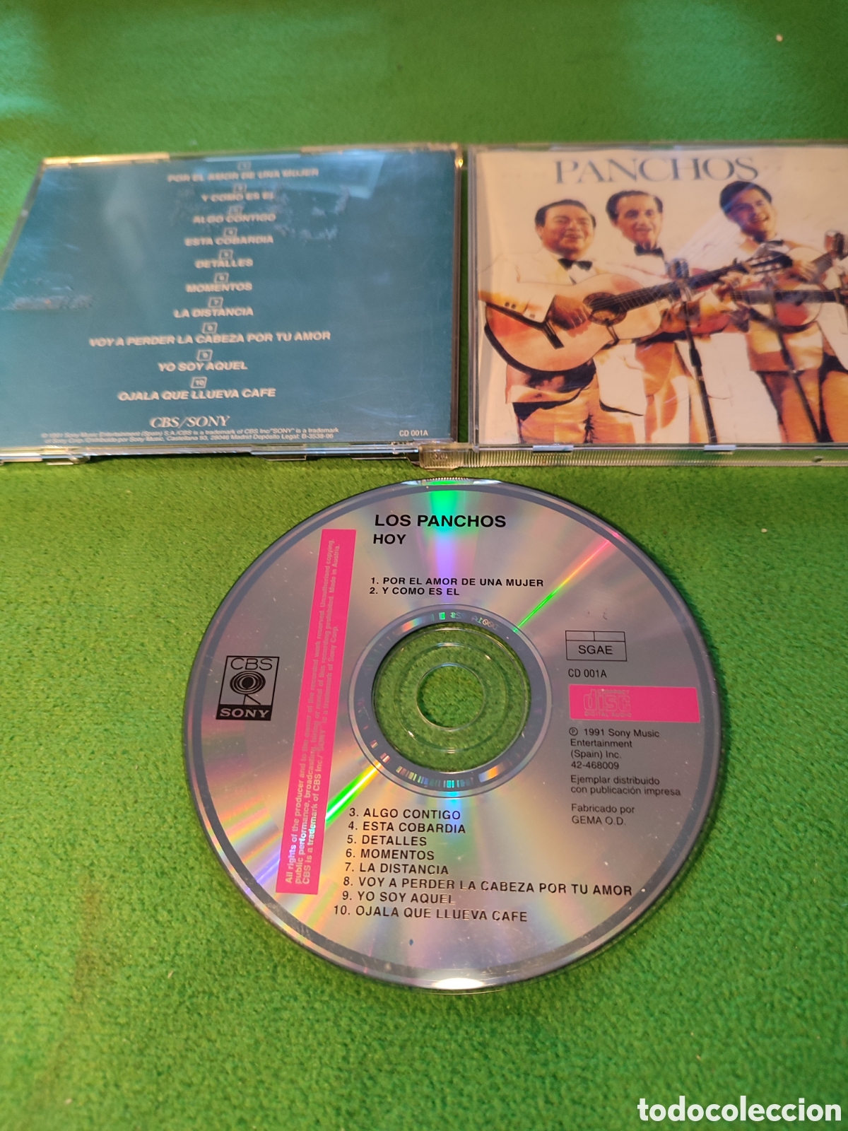 CDs de m&uacute;sica: Los Panchos - Hoy - Foto 2