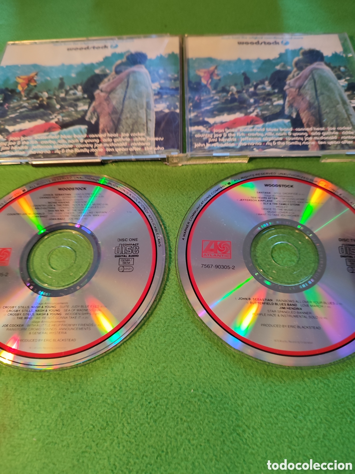 CDs de m&uacute;sica: Woodstock - BSO primera edici&oacute;n - Foto 2