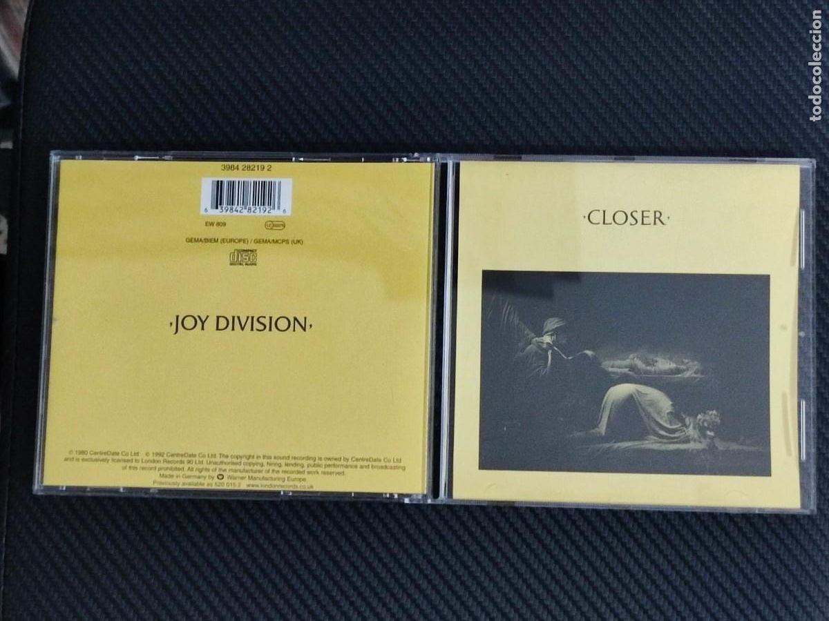 CDs de m&uacute;sica: CD JOY DIVISION CLOSER - Foto 1