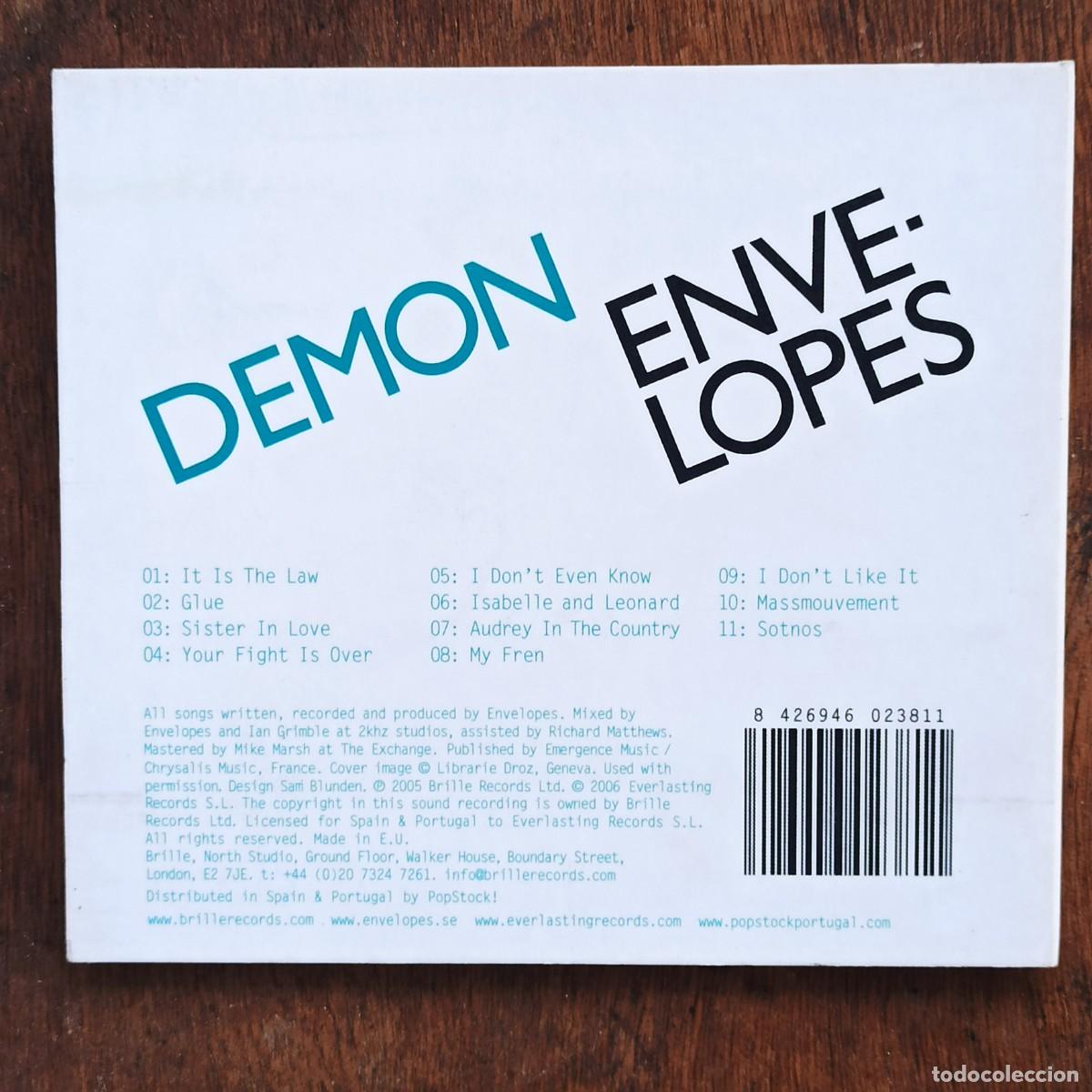CDs de m&uacute;sica: CD Envelopes &ndash; Demon - Foto 2