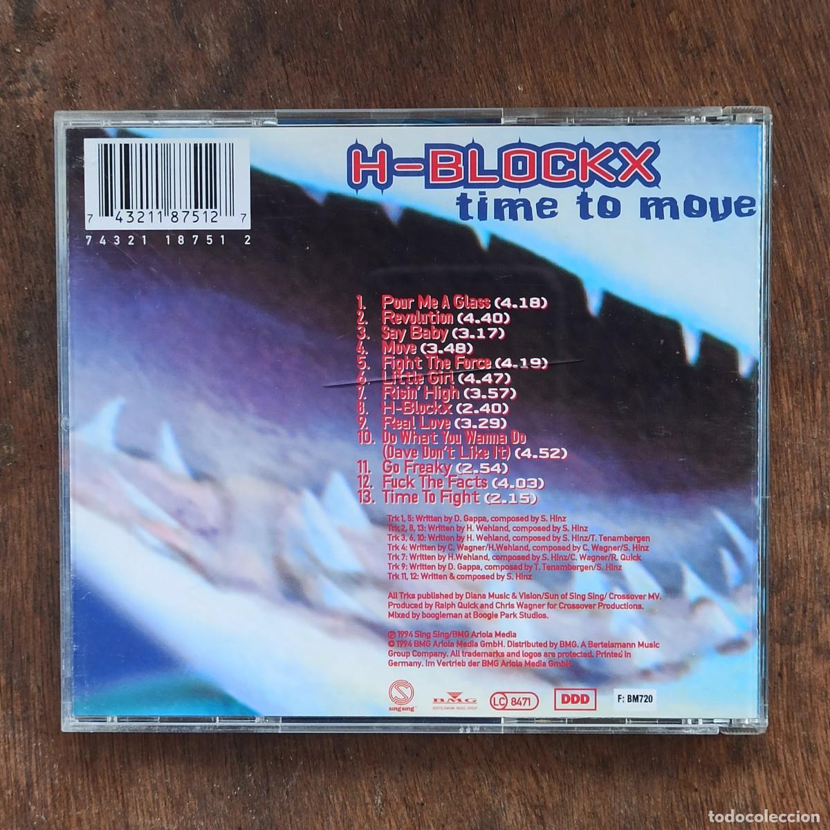 CDs de m&uacute;sica: CD H-Blockx &ndash; Time To Move - Foto 2