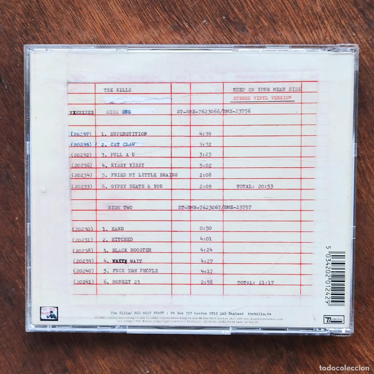 CDs de m&uacute;sica: CD The Kills &ndash; Keep On Your Mean Side - Foto 2