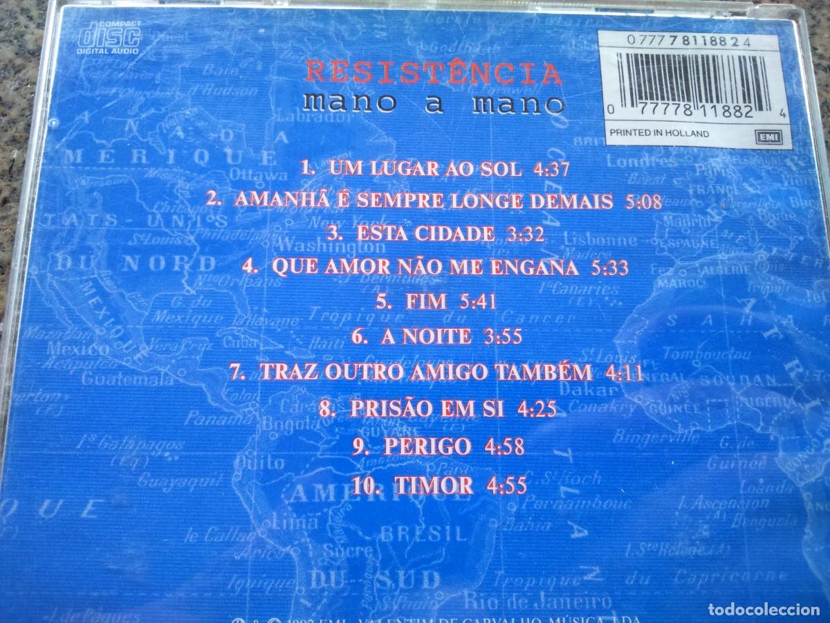CDs de m&uacute;sica: CD -- RESISTENCIA -- MANO A MANO -- - Foto 2