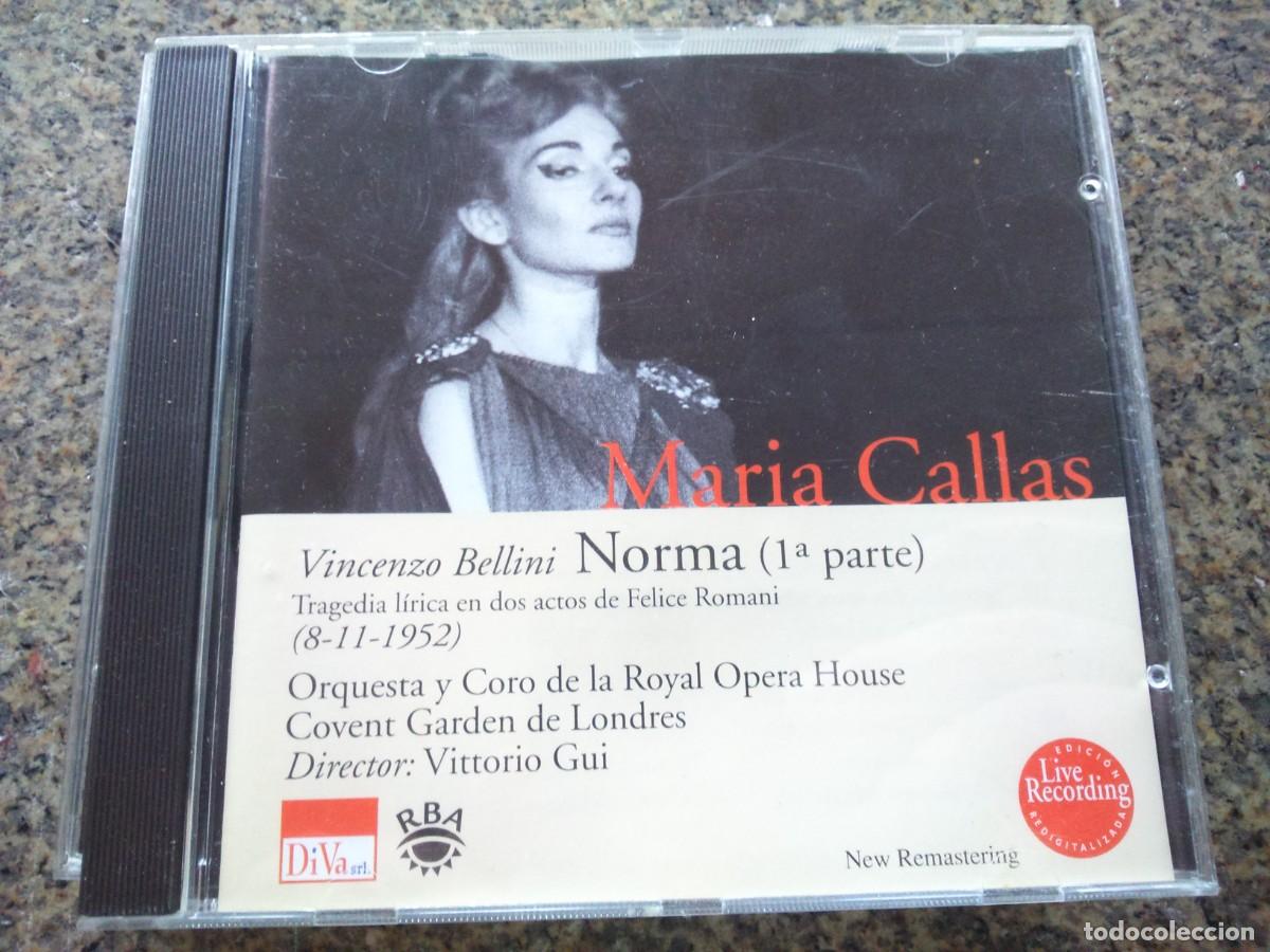 CDs de m&uacute;sica: CD -- MARIA CALLAS -- NORMA 1&ordf; PARTE -- - Foto 1