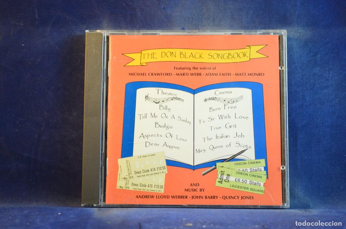 CDs de m&uacute;sica: VARIOUS - THE DON BLACK SONGBOOK - CD - Foto 1