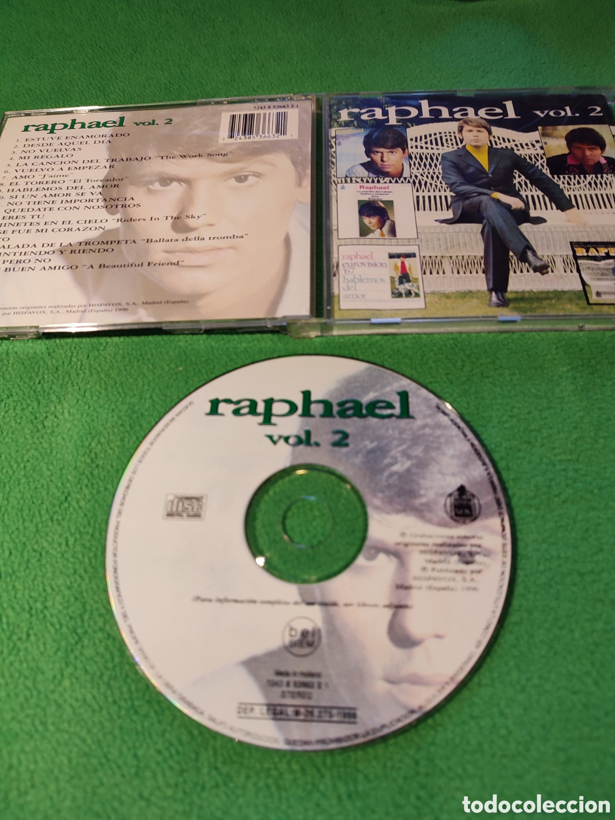 CDs de m&uacute;sica: Raphael - Lis Eps originales Vol 2 - Foto 2