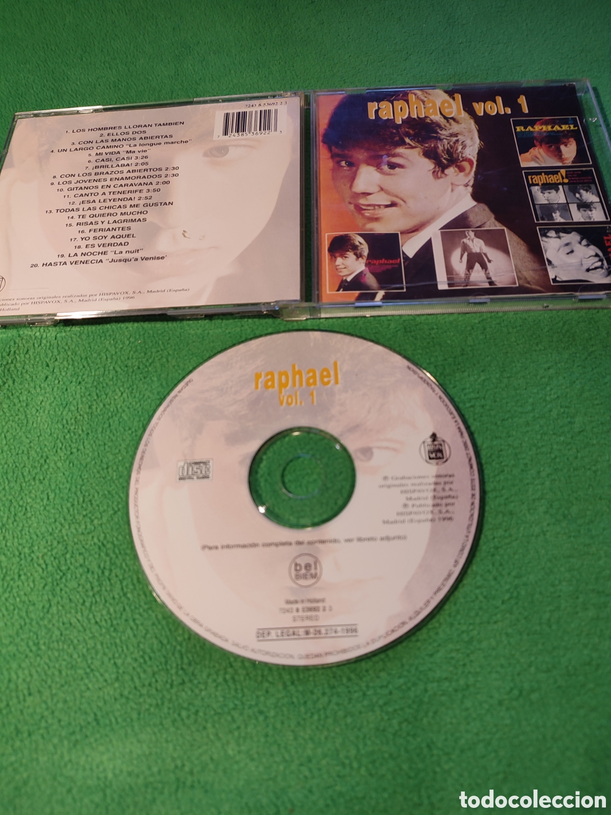 CDs de m&uacute;sica: Raphael - Los Eps originales Vol 1 - Foto 2