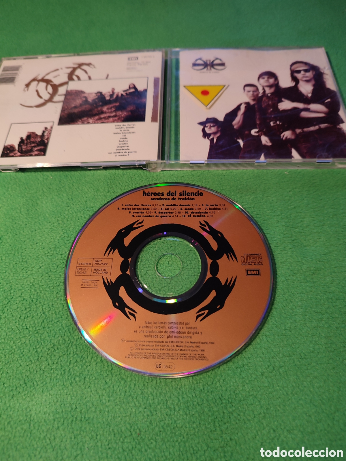 CDs de m&uacute;sica: H&eacute;roes del Silencio - Senderos de traici&oacute;n - Foto 2