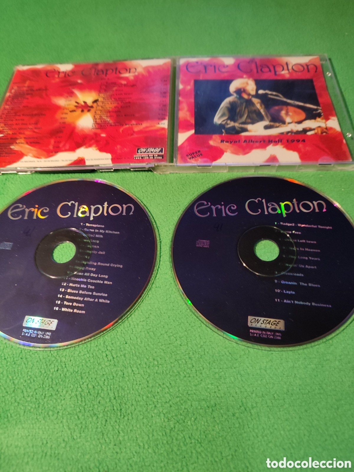 CDs de m&uacute;sica: Eric Clapton - Royal Albert Hall 1994 2 CDs - Foto 2