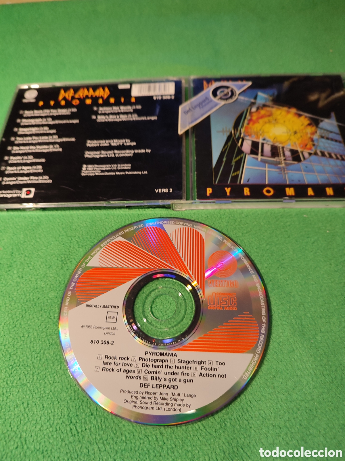 CDs de m&uacute;sica: Def Leppard - Pyromania - Foto 2