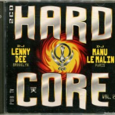 CDs de Música: DJ LENNY DEE / DJ MANU LE MALIN - HARDCORE VOL. 2 - 2XCD FRANCE 1995 - JAVELIN /AUTOMAT