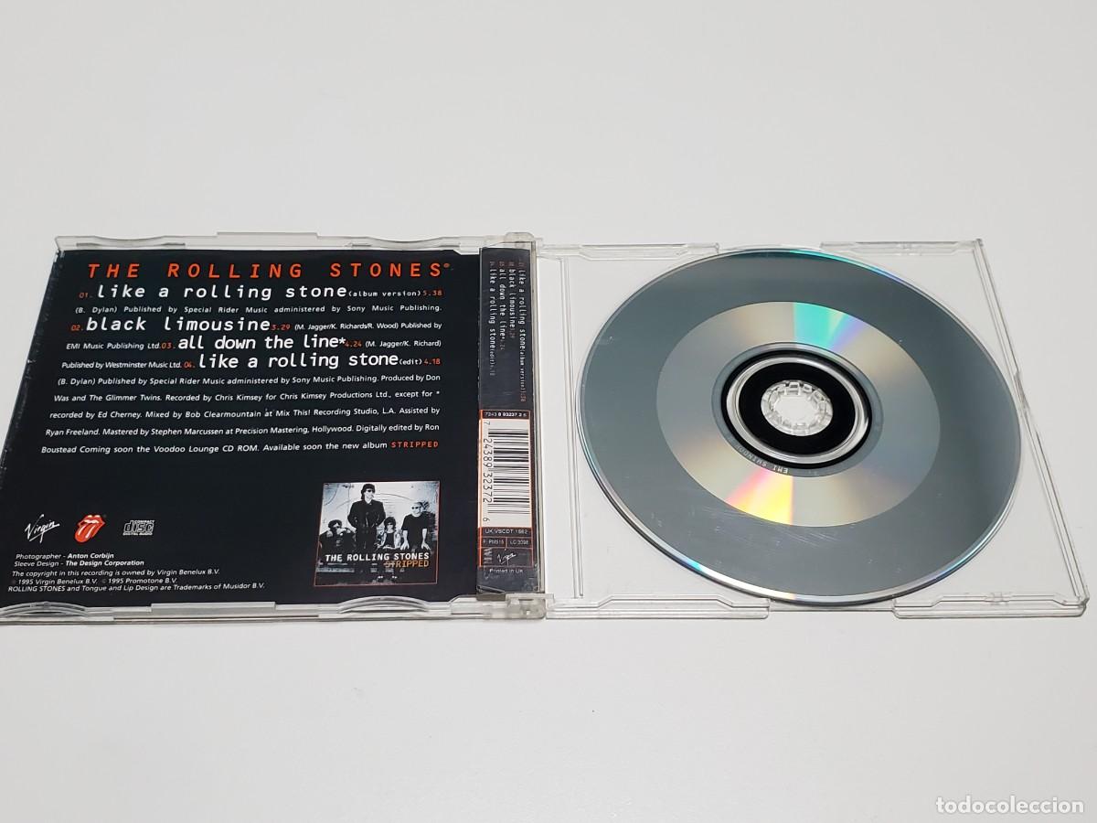 CDs de m&uacute;sica: ROLLING STONES / Like a rolling stone (2 Versiones) (CD Single 1995) - Foto 2