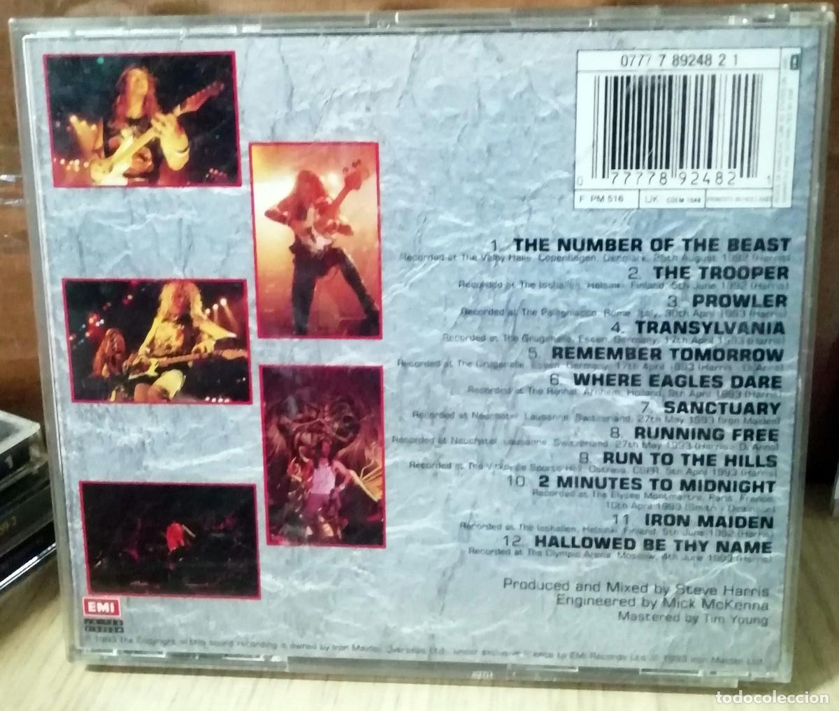 CDs de m&uacute;sica: Iron Maiden &lrm;&ndash; A Real Dead One CD, Europe - Foto 2