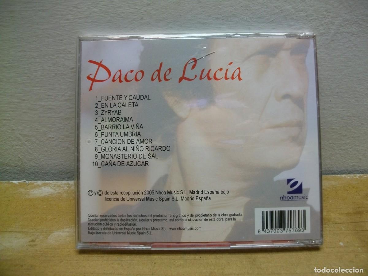 CDs de m&uacute;sica: Paco De Lucia Exitos Vol.2 CD NUEVO y PRECINTADO - Foto 2