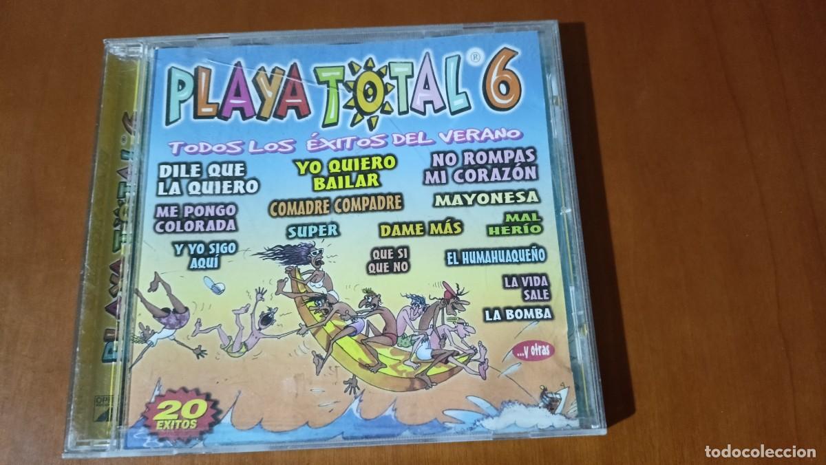 CDs de m&uacute;sica: Playa Total 6. Todos los &eacute;xitos del verano - Foto 1
