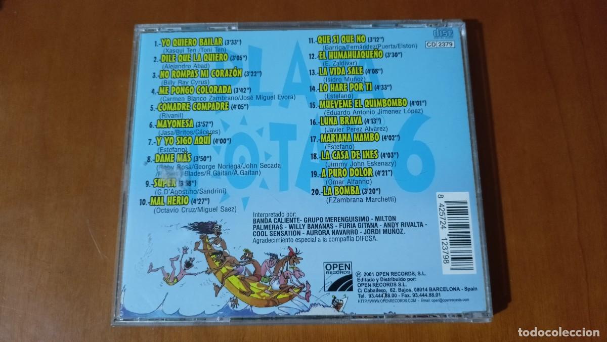 CDs de m&uacute;sica: Playa Total 6. Todos los &eacute;xitos del verano - Foto 2