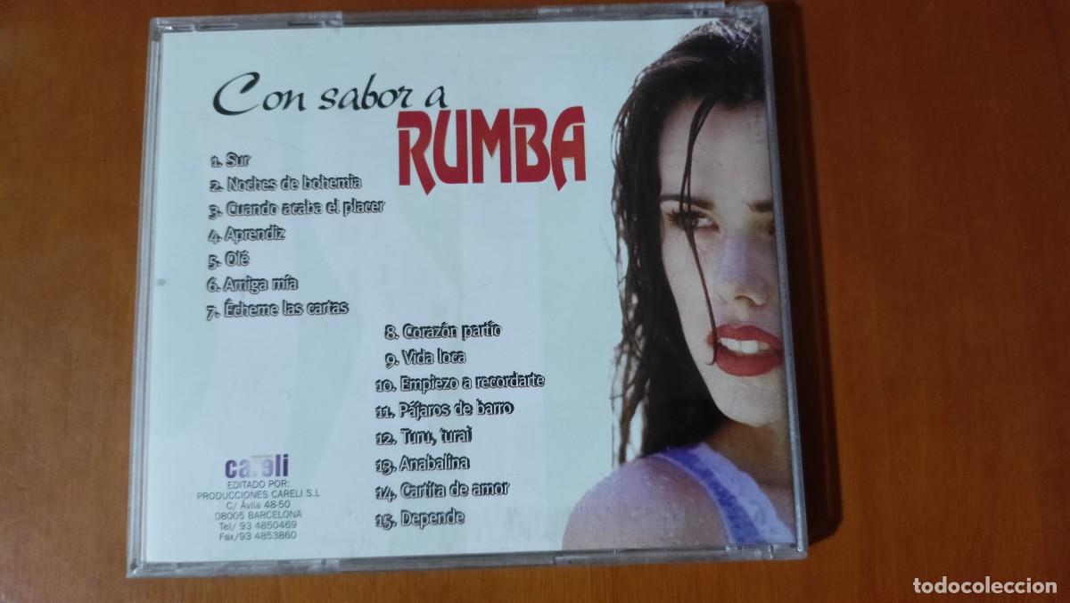 CDs de m&uacute;sica: Con sabor a rumba. 15 super &eacute;xitos - Foto 2
