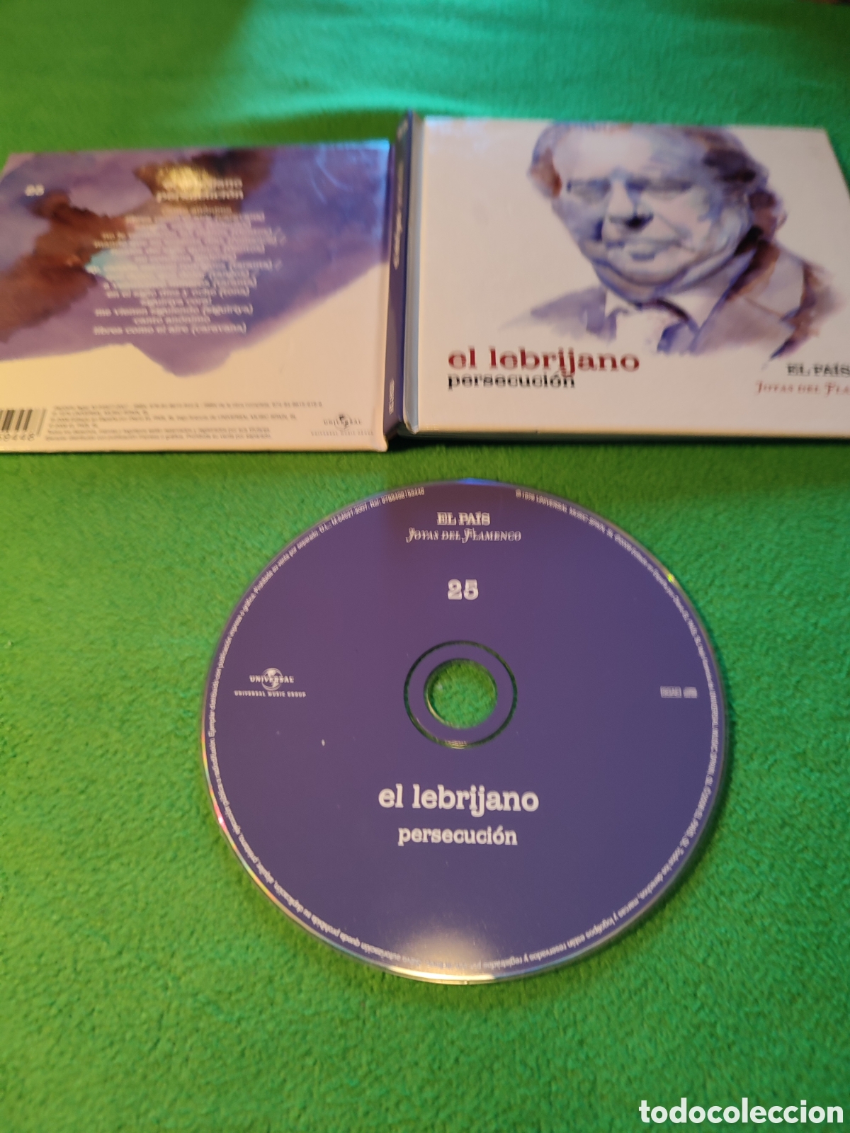 CDs de m&uacute;sica: El Lebrijano - Persecuci&oacute;n edici&oacute;n El Pais - Foto 2