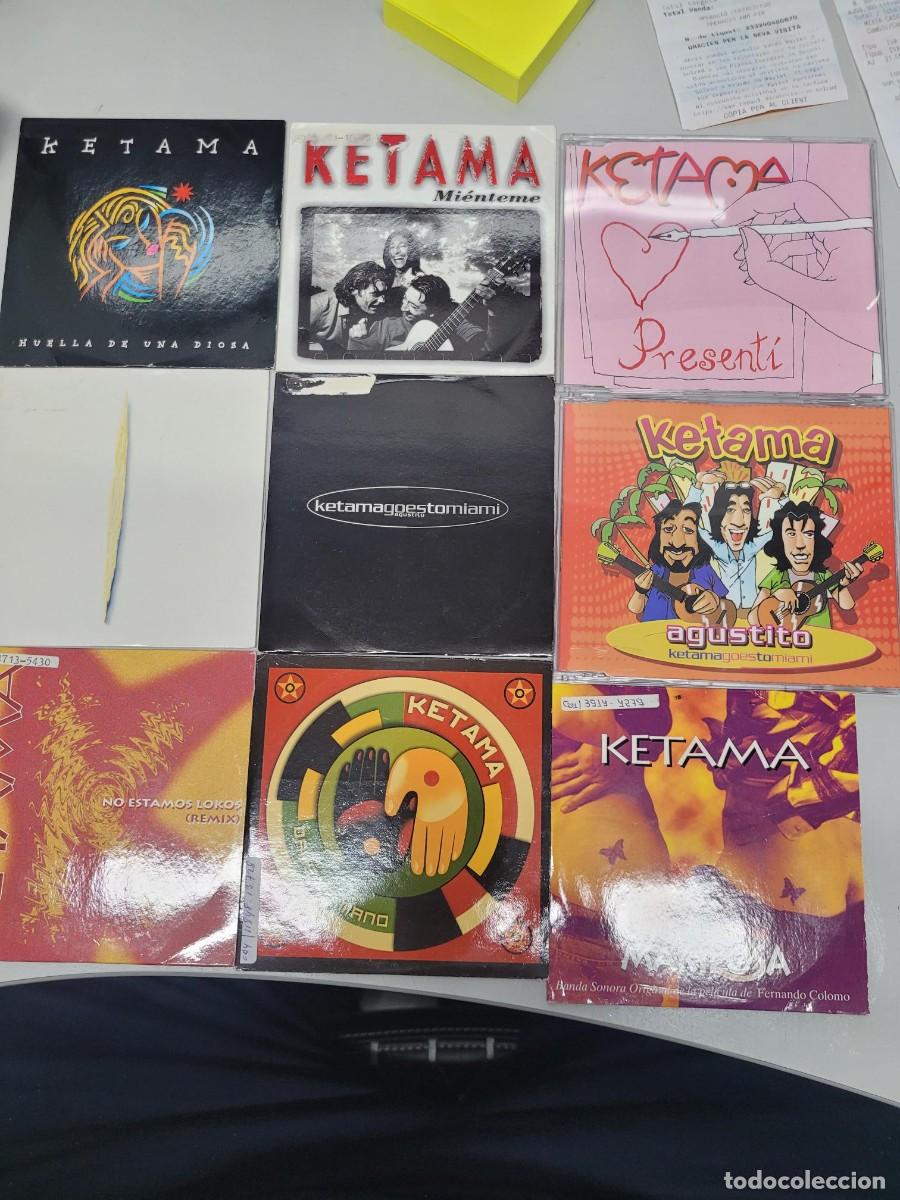 CDs de m&uacute;sica: Colecci&oacute;n de 9 CD de Ketama - Foto 1