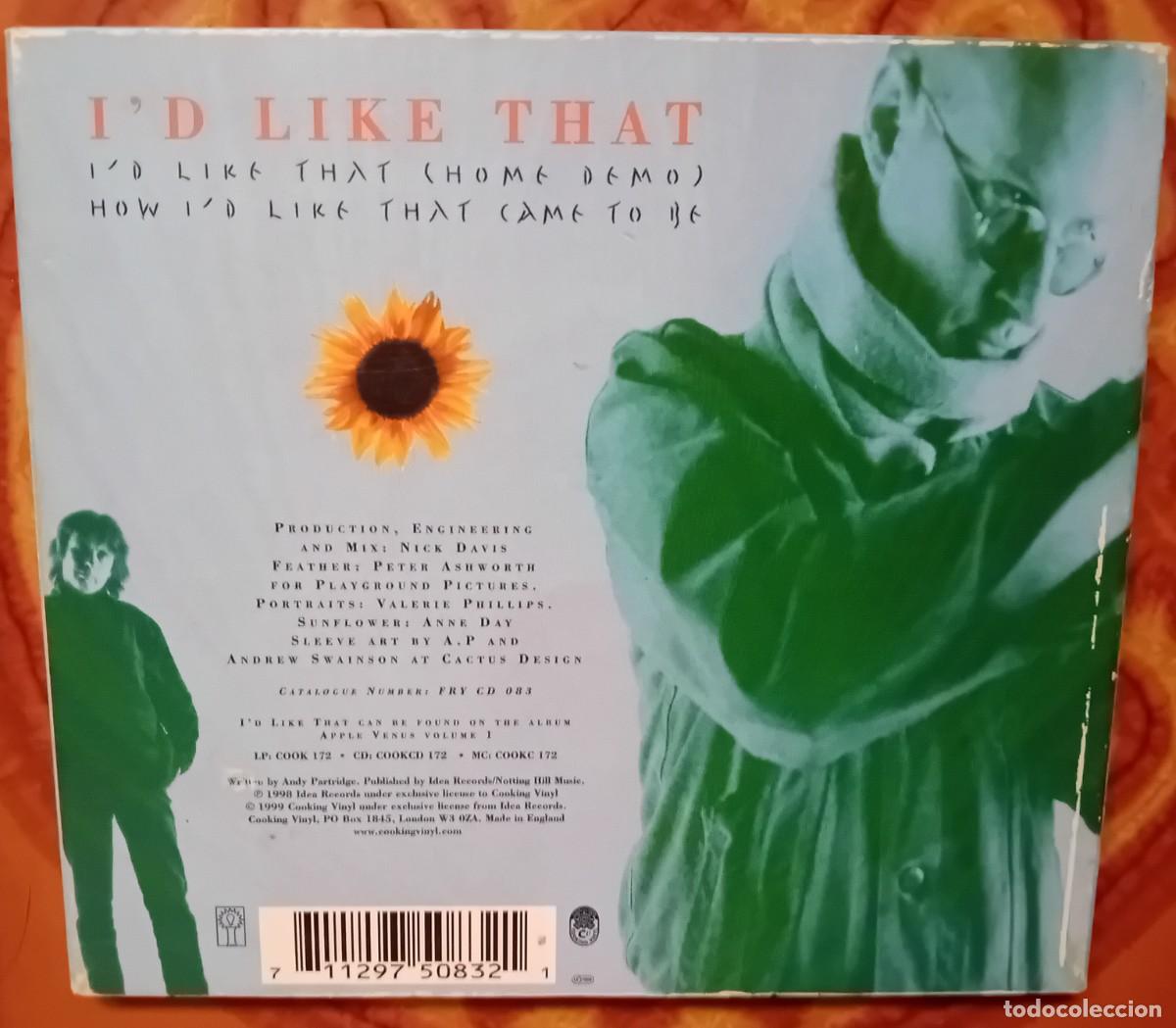 CDs de m&uacute;sica: XTC. ID LIKE THAT. CD. 3 TRACKS. - Foto 3