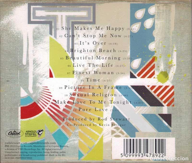 CDs de m&uacute;sica: Rod Stewart - Time. CD - Foto 2