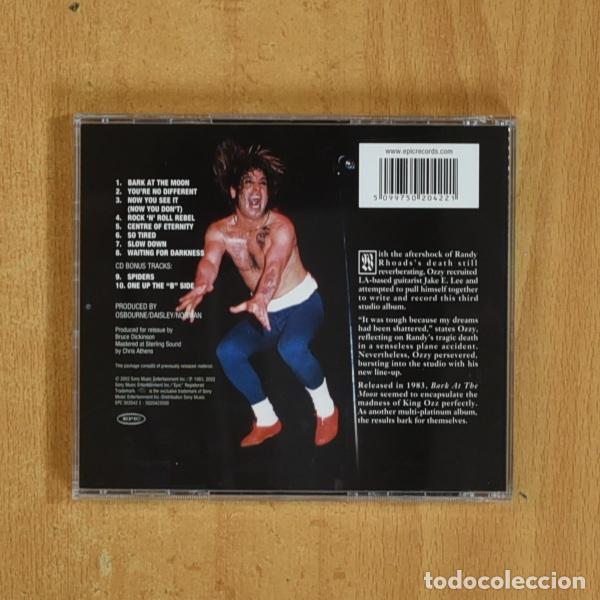 CDs de m&uacute;sica: OZZY OSBOURNE - BARK IN THE MOON - CD - Foto 2