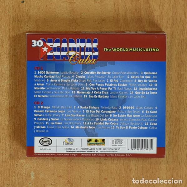 CDs de m&uacute;sica: VARIOS - 20 PEGADITAS CUBA - CD - Foto 2