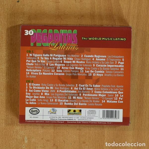 CDs de m&uacute;sica: VARIOS - 30 PEGADITAS BAILABLES LATINAS - CD - Foto 2