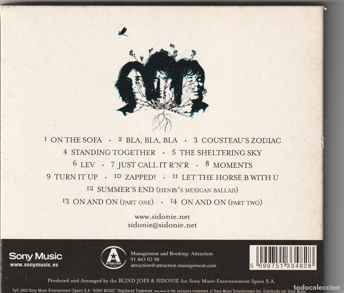 CDs de m&uacute;sica: SIDONIE - SHELL KIDS (CD SONY 2003 DIGIPACK) - Foto 2