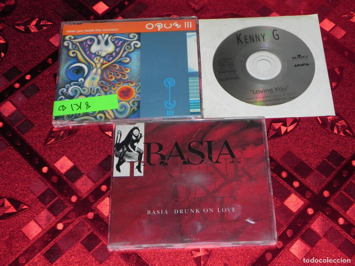 CDs de m&uacute;sica: 3 CD&acute;s Singles Originales (Basia, Kenny G y Opus III). - Foto 1