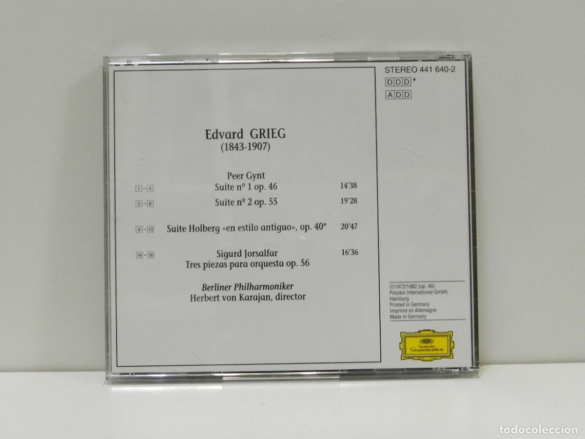 CDs de m&uacute;sica: DISCO CD. Grieg &ndash; Historia De La M&uacute;sica. COMPACT DISC. - Foto 2