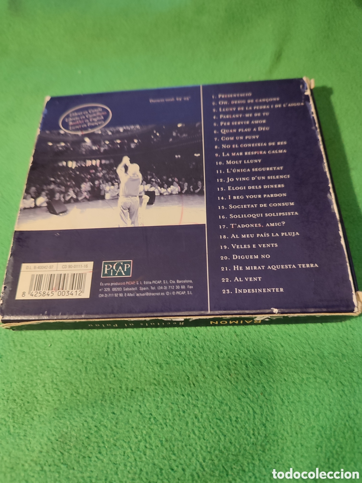 CDs de m&uacute;sica: Raimon - Recitals al Palau - Foto 3