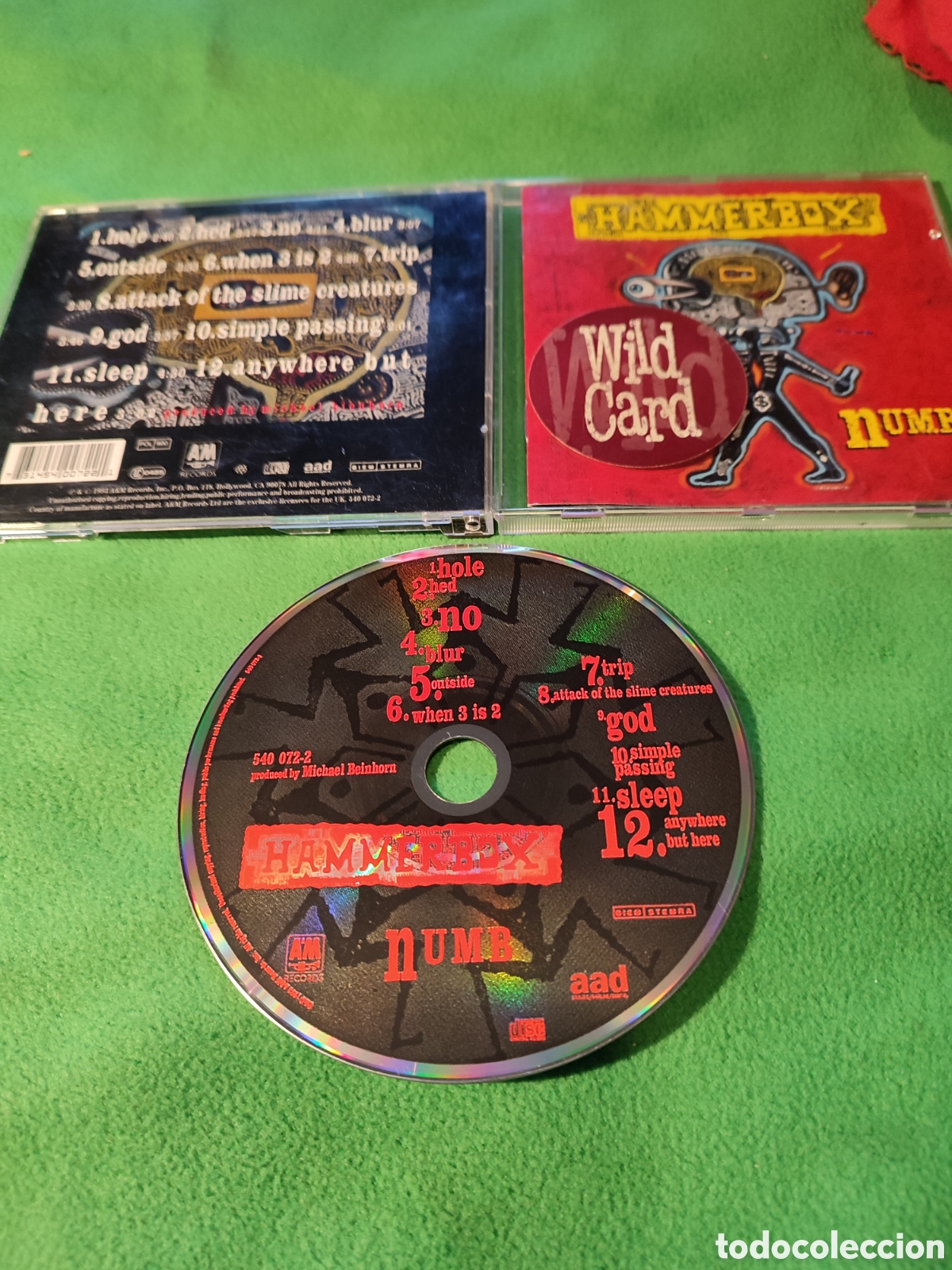 CDs de m&uacute;sica: Hammerbox - Numb edici&oacute;n CD - Foto 2