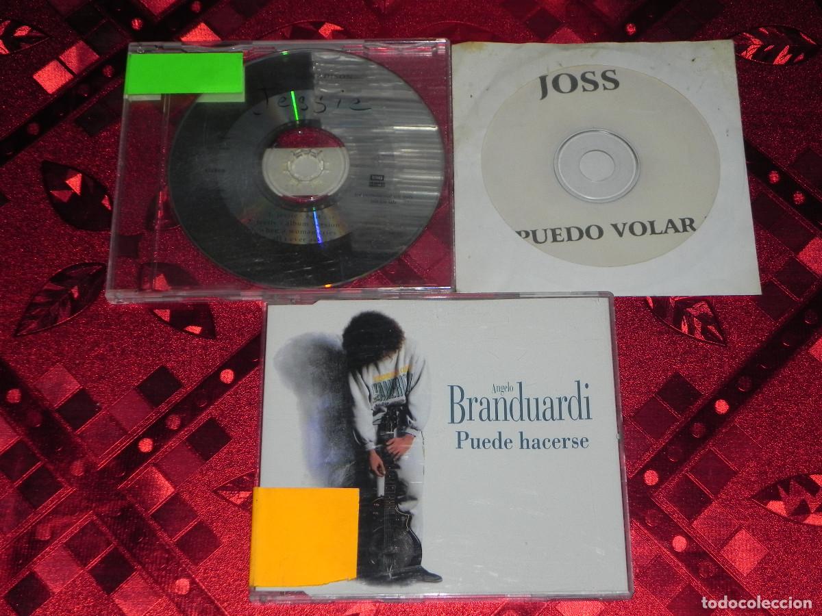 CDs de M&uacute;sica: 3 CD&acute;s Singles Originales (&Agrave;ngelo Branduardi, Jessie y Joss).