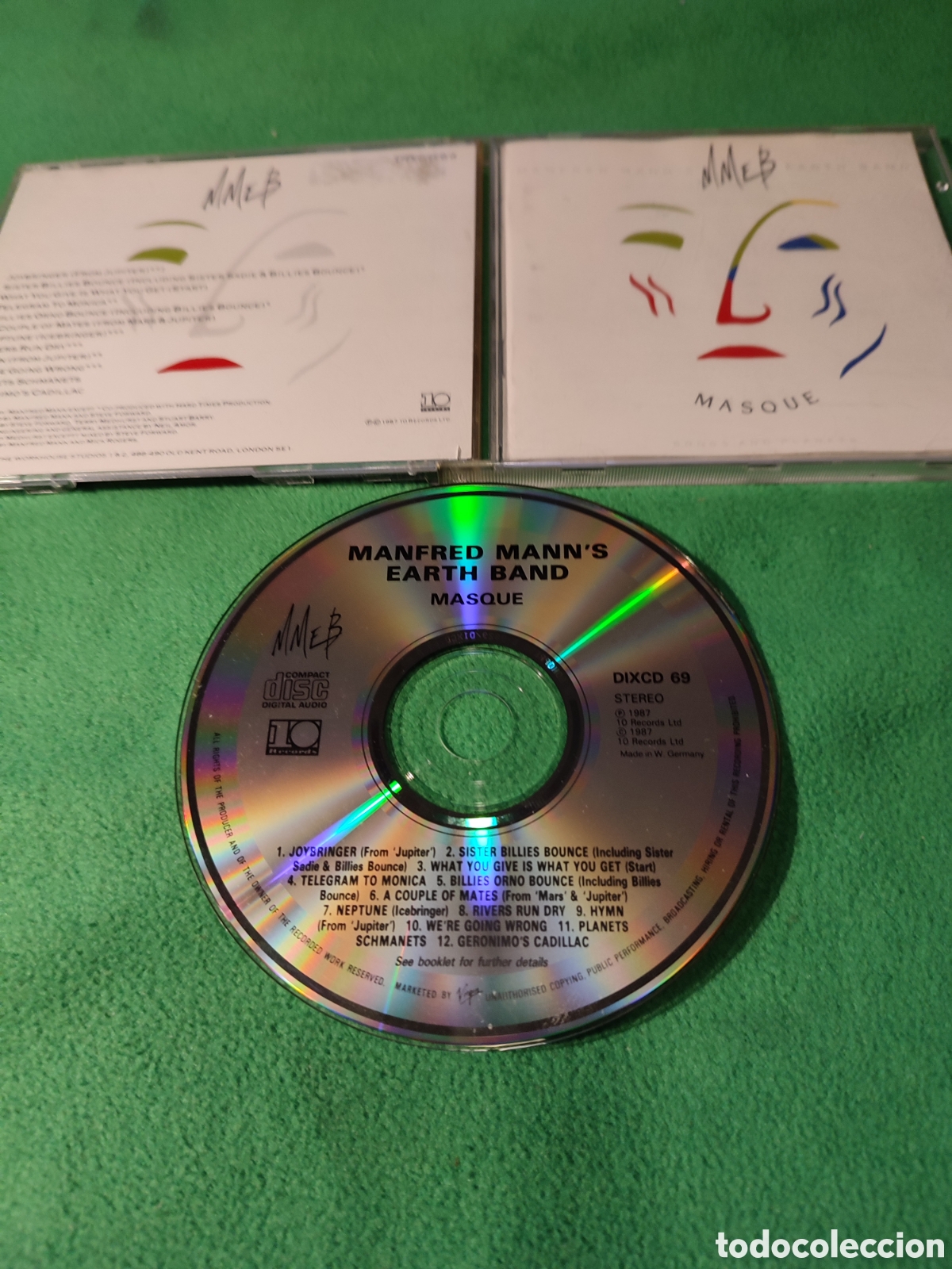 CDs de m&uacute;sica: Manfred Mann Earth Band - Masque - Foto 2