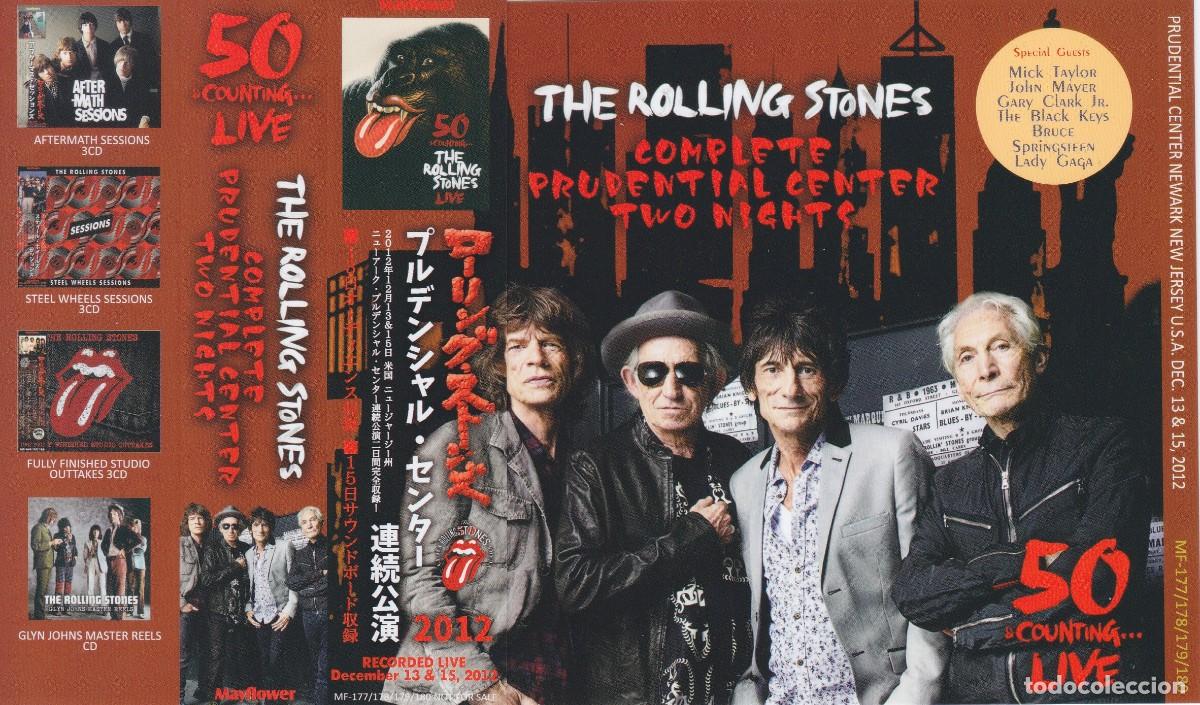 CDs de m&uacute;sica: 4 CDs ROLLING STONES - Complete Prudential Center 2012 - Foto 1