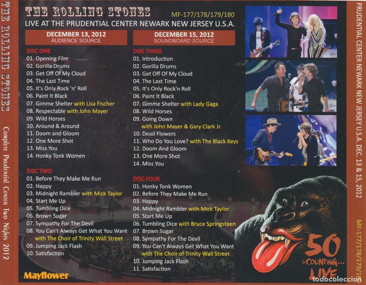 CDs de m&uacute;sica: 4 CDs ROLLING STONES - Complete Prudential Center 2012 - Foto 2