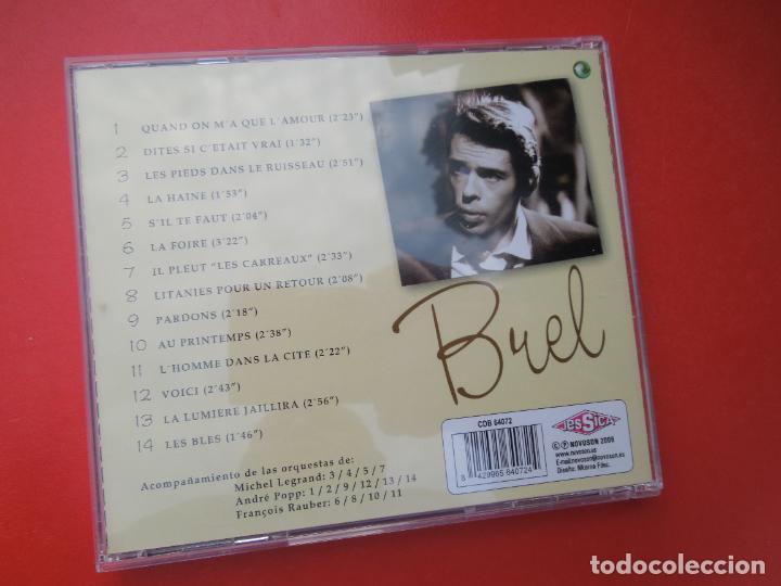 CDs de m&uacute;sica: JACQUES BREL - GRANDES EXITOS 2CD - Foto 2