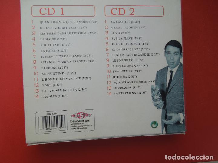 CDs de m&uacute;sica: JACQUES BREL - GRANDES EXITOS 2CD - Foto 7