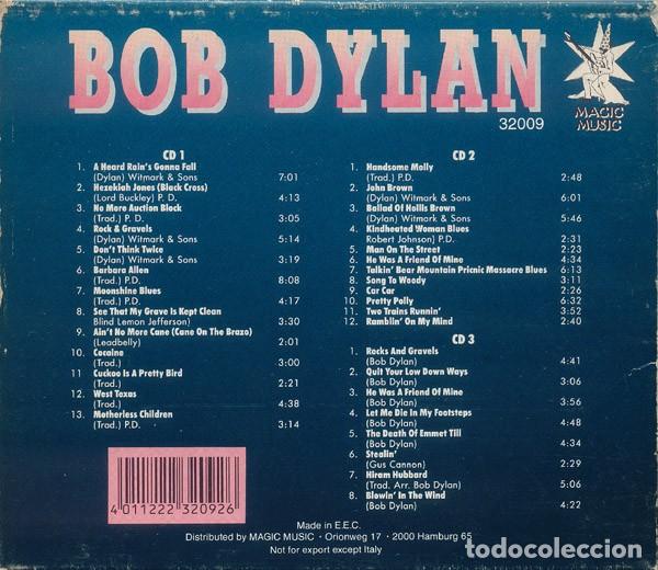 CDs de m&uacute;sica: 3 CDs Bob DYLAN - Rare Live Performances - Foto 2