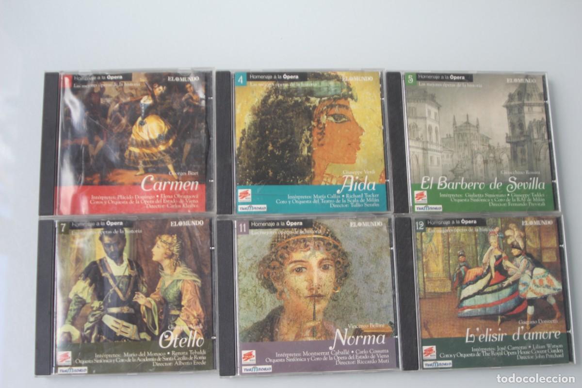 CDs de m&uacute;sica: HOMENAJE A LA OPERA 6 CD - Foto 1