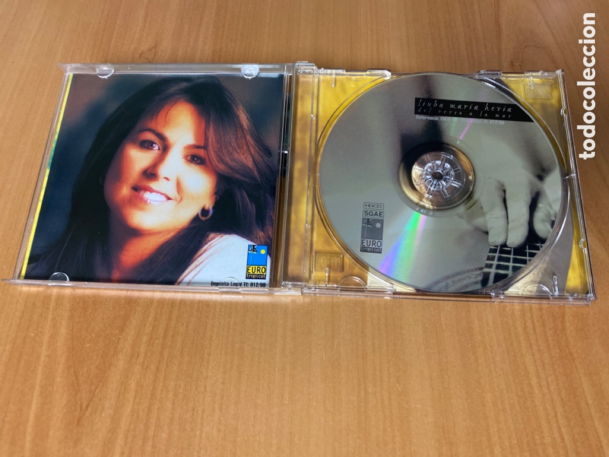 CDs de m&uacute;sica: Liuba Mar&iacute;a Hevia - Del verso a la mar - Foto 3