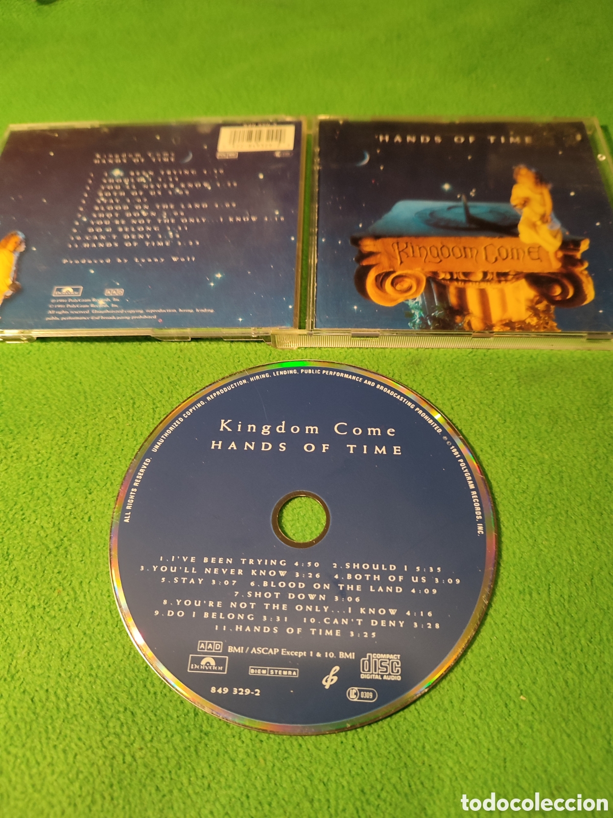 CDs de m&uacute;sica: Kingdom Come - Hands of time - Foto 2