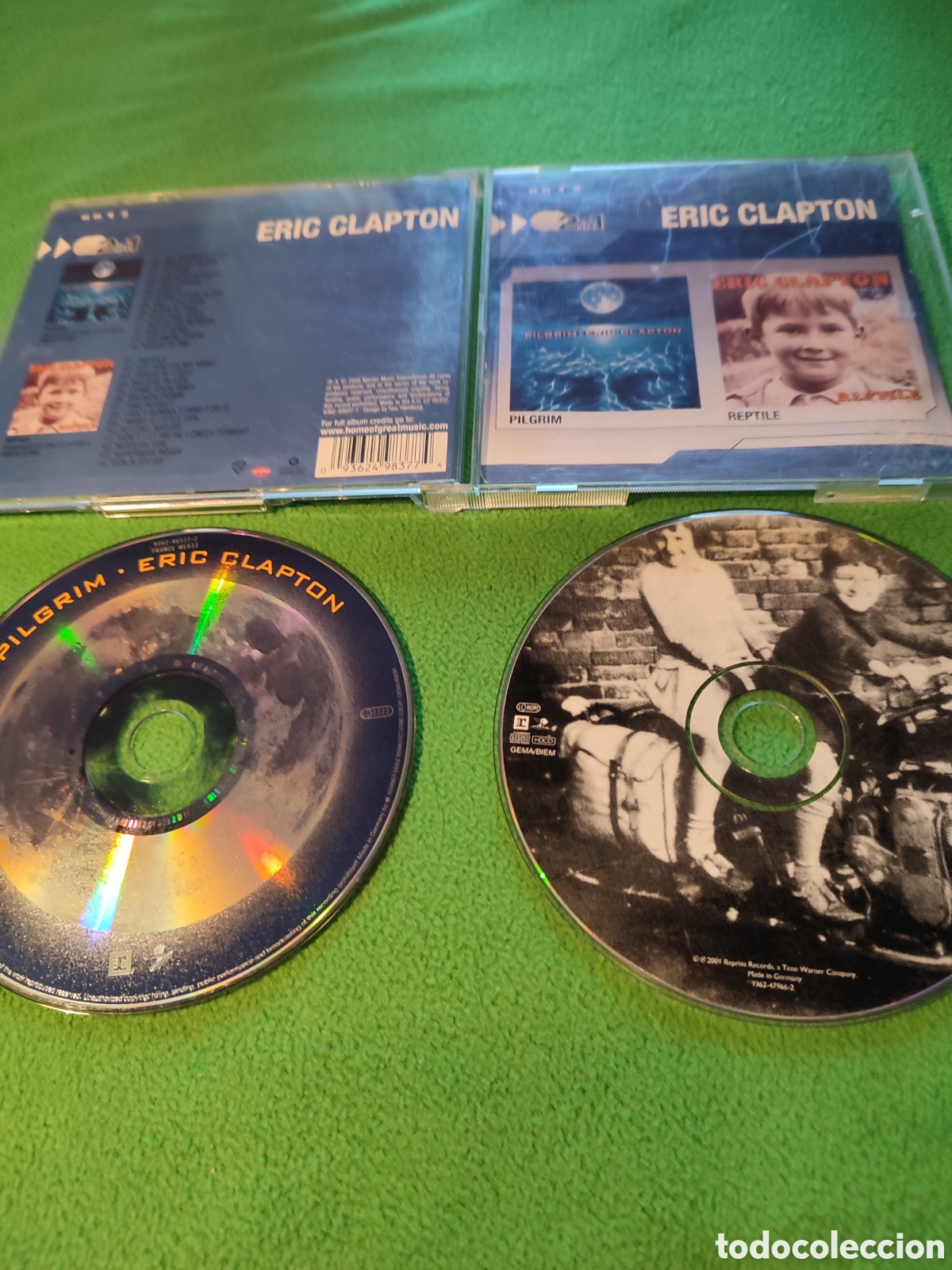 CDs de m&uacute;sica: Eric Clapton - 2 in 1 Pilgrim+ Reptile - Foto 2
