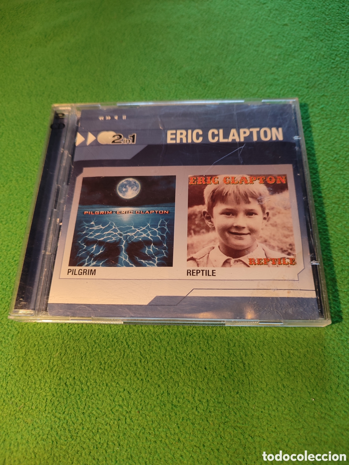 CDs de m&uacute;sica: Eric Clapton - 2 in 1 Pilgrim+ Reptile - Foto 1