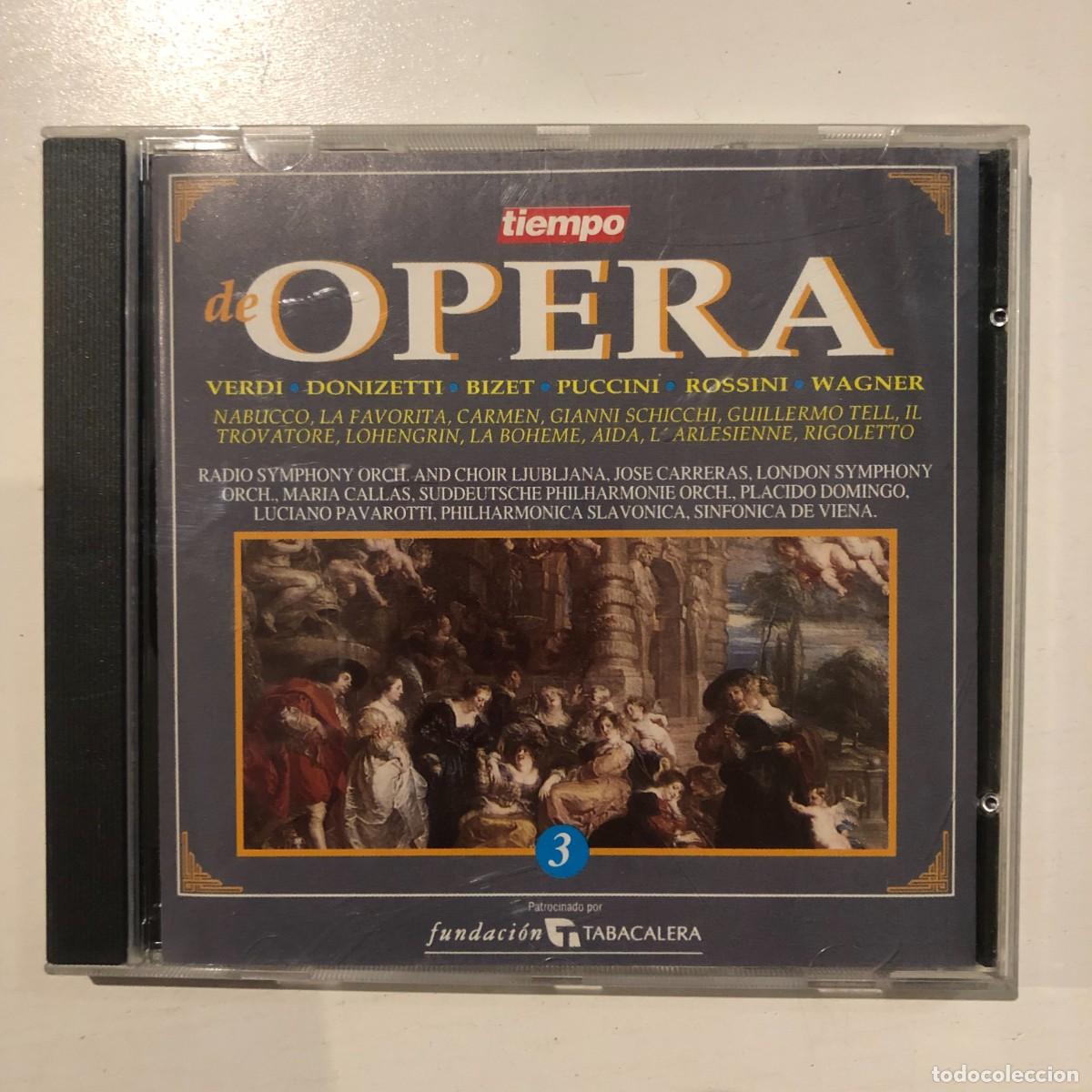 CDs de m&uacute;sica: Tiempo de Opera 3 | CD Segunda Mano